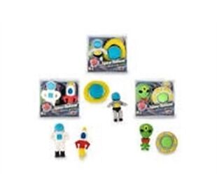 TRENDHAUS Figurenradierer Space Adventure sortiert