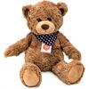 Teddy-Hermann Teddy braun mit Tuch, ca. 38cm