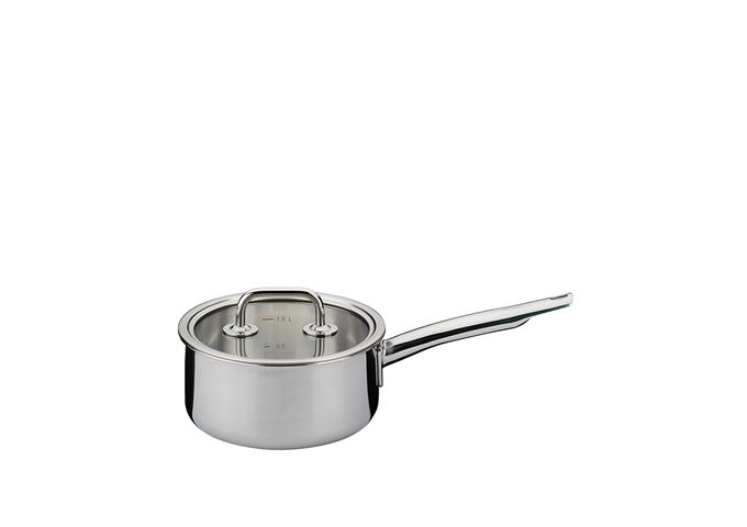 SPRING Stielkasserolle nieder Glasd. BRIGADE BASIC 16 cm