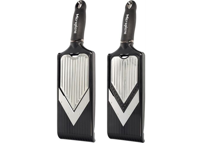 Microplane Gourmet V-Hobel + Julienne Sliicer