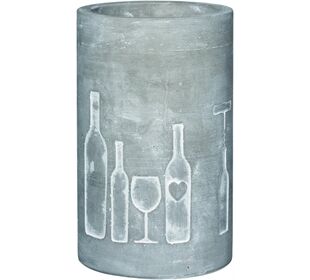 Räder PeT Weinkuehler Flasche+Glas