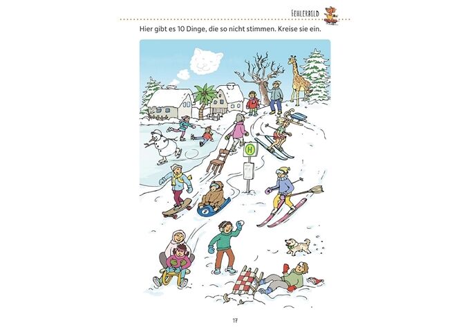 Hauschka Verlag Rätselblock ab 6 Jahre, Band 1, A5-Block