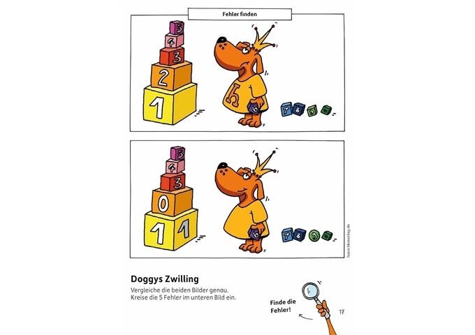 Hauschka Verlag Kindergartenblock - Formen, Farben, Fehler finden