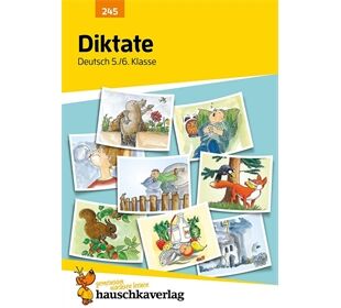 Hauschka Verlag Diktate 5./6. Klasse, A5- Heft
