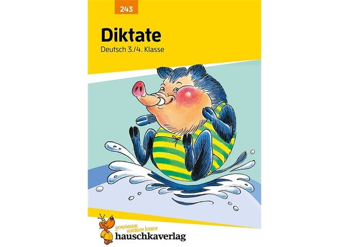 Hauschka Verlag Diktate 3./4. Klasse, A5- Heft