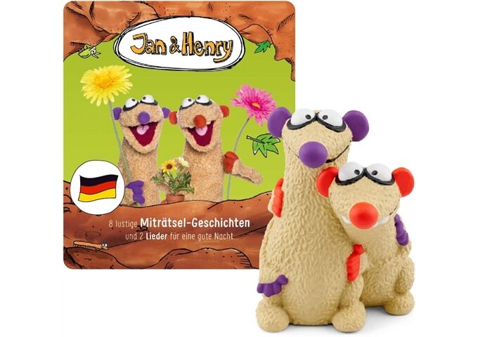 Tonies® Jan & Henry - 8 Rätsel und 2 Lieder [DACH]