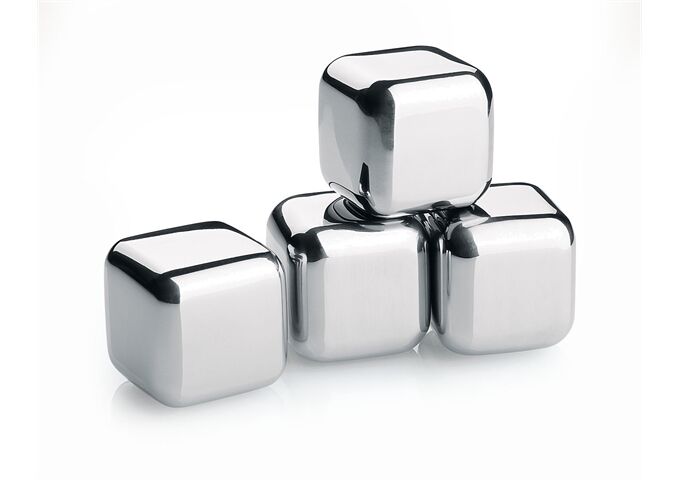 CILIO Kühlwürfel STEEL 4er-Set