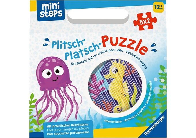 Ravensburger Plitsch-Platsch-Puzzle Meerestiere