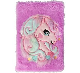 bb Klostermann Notizbuch Cutie Pastell Pferd lilaA5 (3