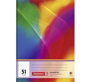 BRUNNEN Oktavheft A6 32Bl TCF liniert