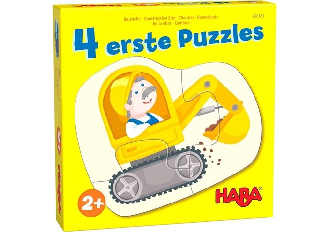 Haba 4 erste Puzzles – Baustelle