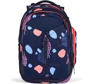 Satch Coral Reef Match Schulrucksack Einzeln dunkelblau