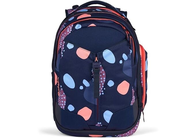 Satch Coral Reef Match Schulrucksack Einzeln dunkelblau