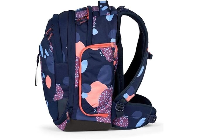 Satch Coral Reef Match Schulrucksack Einzeln dunkelblau