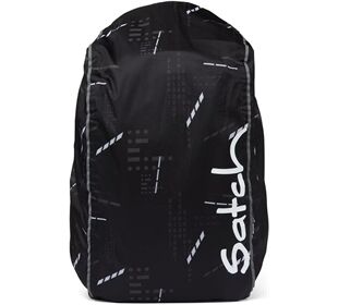 Satch Regenschutz Regencape Ninja Matrix schwarz