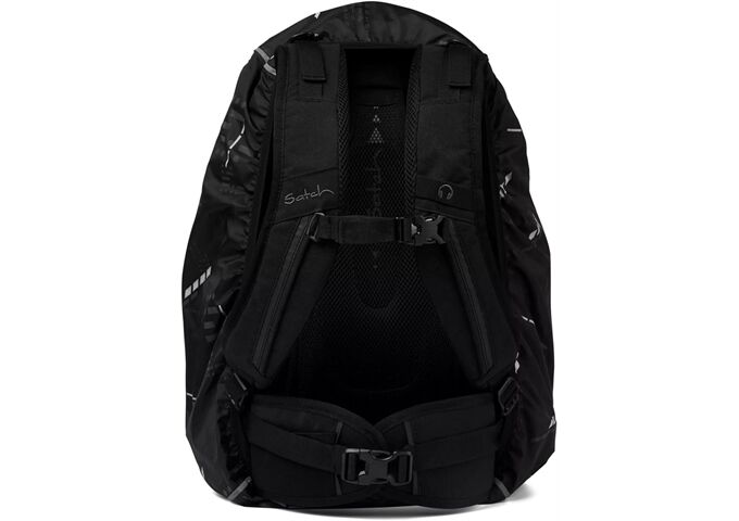 Satch Regenschutz Regencape Ninja Matrix schwarz