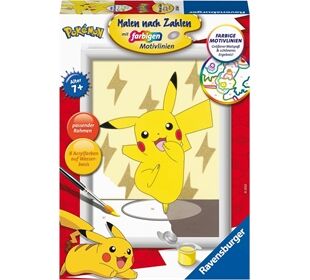 Ravensburger Malen nach Zahlen Pikachu