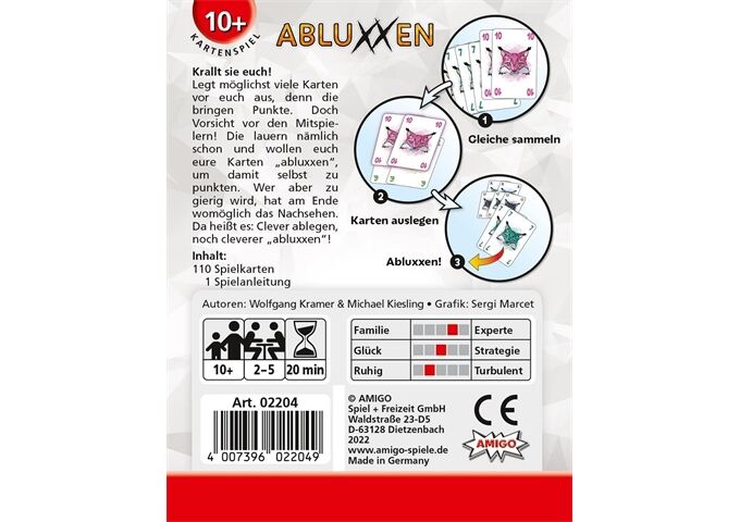 Amigo Kartenspiel Abluxxen