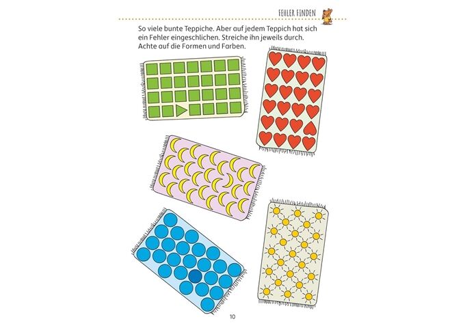 Hauschka Verlag Rätselblock ab 5 Jahre, Band 3, A5-Block