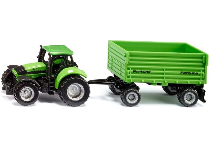 Siku Deutz-Fahr Mit Fortuna 2-Achs