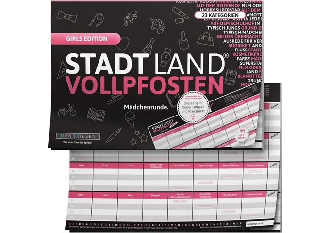 Denkriesen STADT LAND VOLLPFOSTEN® Girls