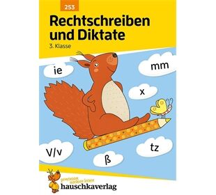 Hauschka Verlag Rechtschreiben und Diktate 3. Klasse, A5- Heft