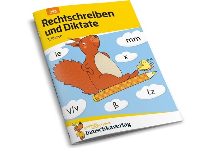Hauschka Verlag Rechtschreiben und Diktate 3. Klasse, A5- Heft