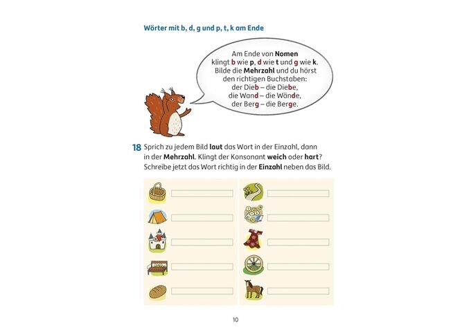 Hauschka Verlag Rechtschreiben und Diktate 3. Klasse, A5- Heft