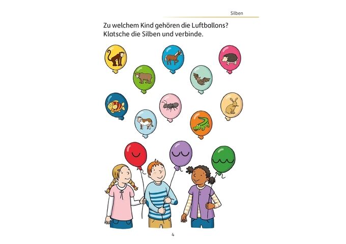 Hauschka Verlag Mein Rätselblock Deutsch 1.Klasse