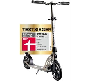 SIX DEGREES SIX DEGREES Aluminium Scooter 205 mm grau