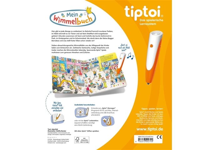 Ravensburger tiptoi® Mein Wimmelbuch