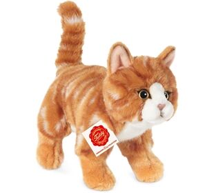 Teddy-Hermann Katze stehend rot getigert, ca. 20