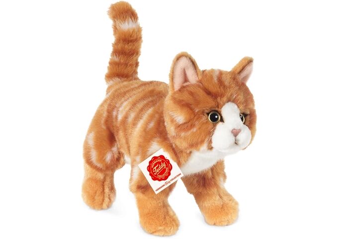 Teddy-Hermann Katze stehend rot getigert, ca. 20