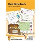 Hauschka Verlag Mein Rätselblock Deutsch 3.Klasse