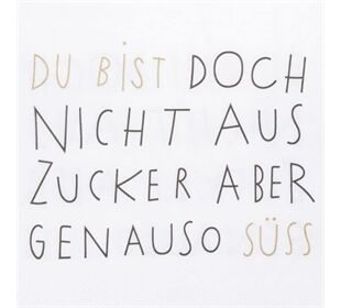 Räder DINING Cocktailserviette Nicht aus Zucker 25x25cm