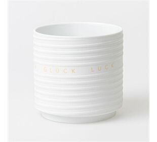 Räder Einklang Übertopf Glück D.14cm, H.14cm