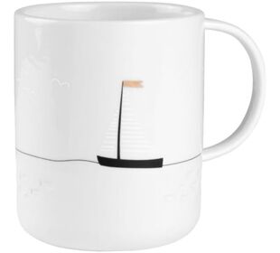 Räder Hobby Geschenktasse Segeln D.8cm, H.10cm