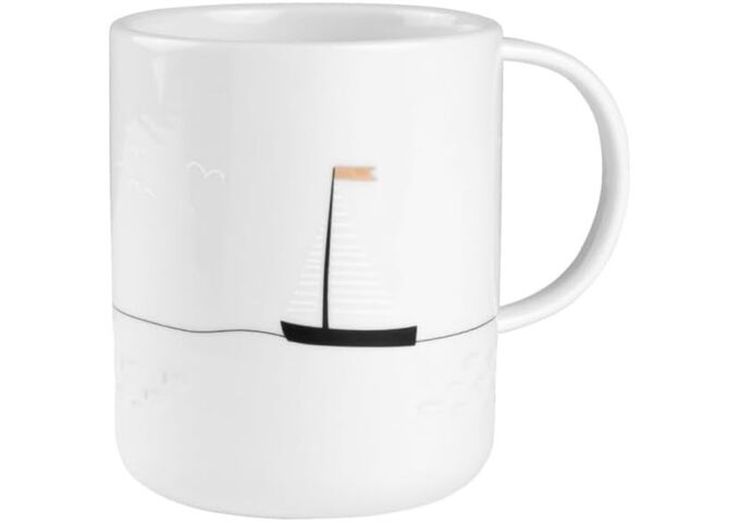 Räder Hobby Geschenktasse Segeln D.8cm, H.10cm