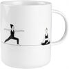  Hobby Geschenktasse Yoga D.8cm, H.10cm