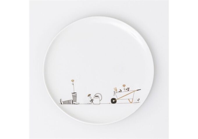Räder Hobby Geschenkteller Gärtnerin D.15cm
