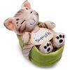 Nici Kuscheltier Katze Bengal 12cm hellgrün