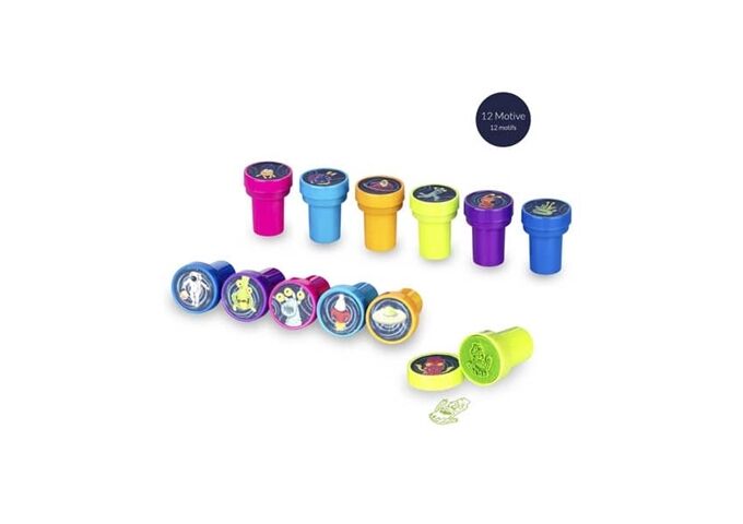 TRENDHAUS Kinderstempel Space Adventure sortiert