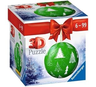 Ravensburger Pz. Puzzle-Ball Weihnachtskugel Tannenba