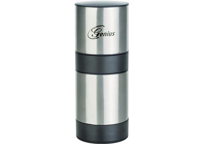 Genius Knoblauchschneider G7 silber/schwarz