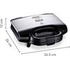 Tefal Sandwichmaker SM 1552 2 antihaftbeschichtete