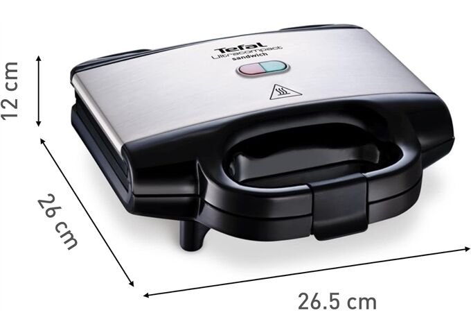Tefal Sandwichmaker SM 1552 2 antihaftbeschichtete