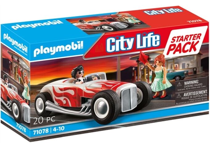 Playmobil Starter Pack Hot Rod