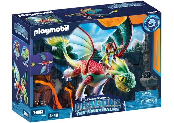 Playmobil Dragons The Nine Realms - Feathers& Al