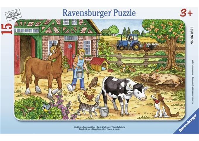 Ravensburger Pz. Glückliches Bauernhofleben 15T