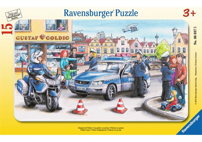 Ravensburger Pz. Einsatz der Polizei 15T.